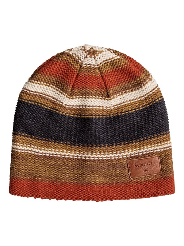 quiksilver, Cushy Jacquard - Bonnet pour Homme, BEAR (cqf0) 0 Cushy Jacquard - Bonnet pour Homme EQYHA03093 Quiksilver
