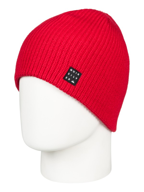 quiksilver, Silas Beanie, FLAME (rpz0) 0 Silas Beanie Red EQYHA03155 Quiksilver
