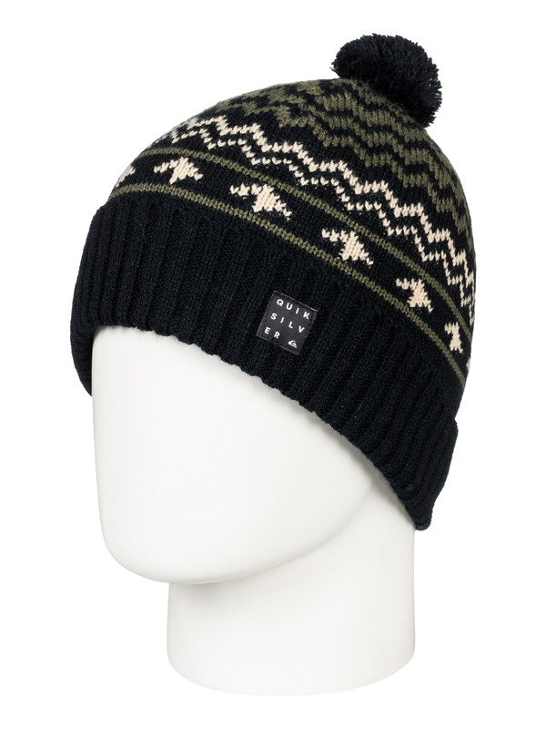 quiksilver, Nash - Bonnet pour Homme, GRAPE LEAF (cre0) 0 Nash - Bonnet pour Homme Marron EQYHA03156 Quiksilver