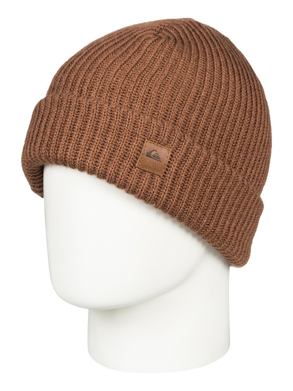 quiksilver, Routine - Bonnet pour Homme, GOLDEN BROWN (cpd0) 0 Routine - Bonnet pour Homme Marron EQYHA03158 Quiksilver