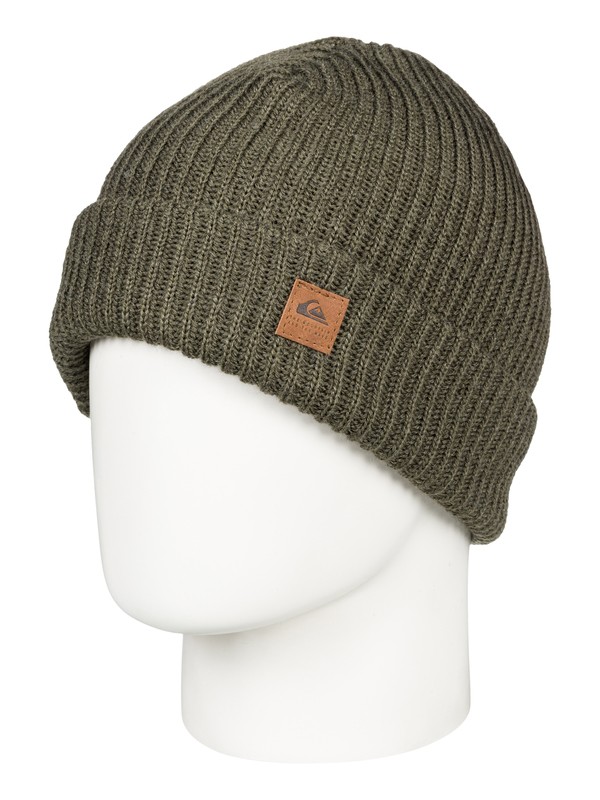 quiksilver, Routine Beanie, GRAPE LEAF (cre0) 0 Routine Beanie Brown EQYHA03158 Quiksilver