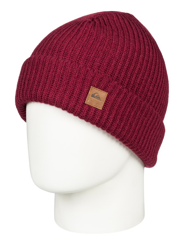 quiksilver, Routine Beanie, SUN-DRIED TOMATO (rzc0) 0 Routine Beanie Red EQYHA03158 Quiksilver