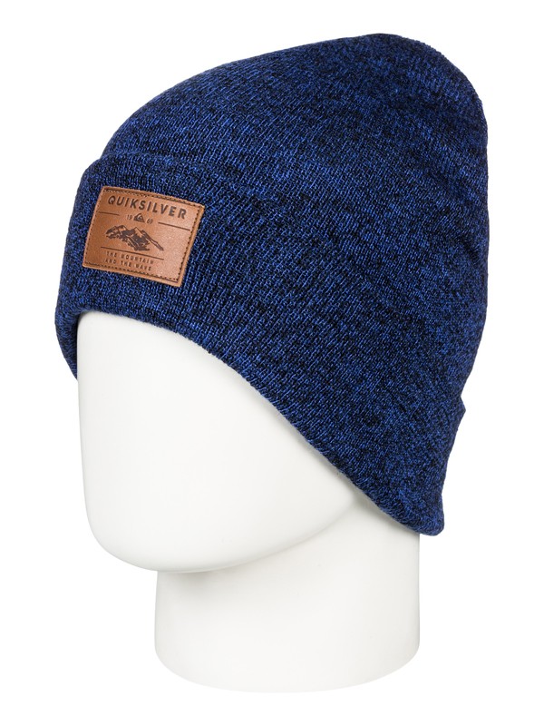quiksilver, Men's Brigade Beanie, DRESS BLUES (btk0) 0 Men's Brigade Beanie Blue EQYHA03160 Quiksilver