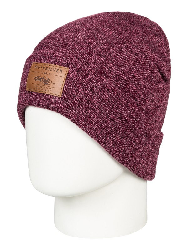 quiksilver, Brigade Beanie, SUN-DRIED TOMATO (rzc0) 0 Brigade Beanie Red EQYHA03160 Quiksilver