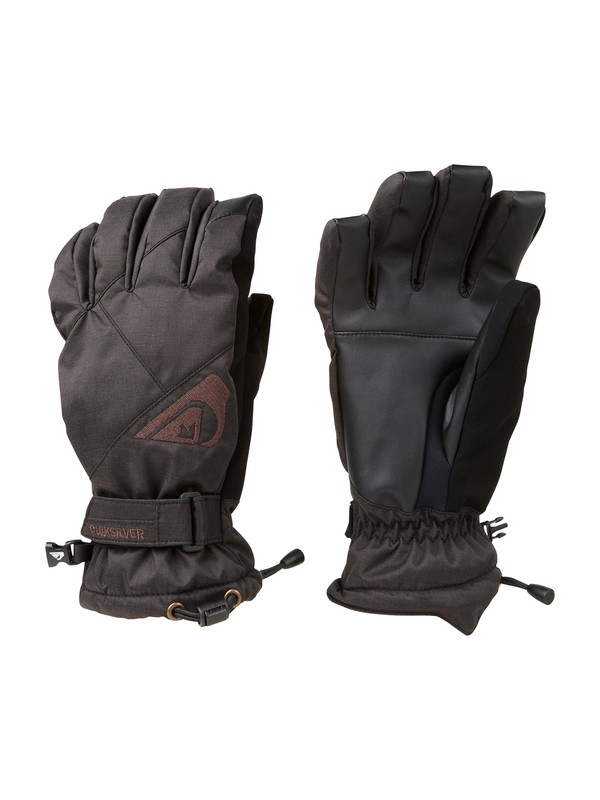 quiksilver, METEOR GLOVES, BLACK (blk) 0 METEOR GLOVES EQYHN00010 Quiksilver