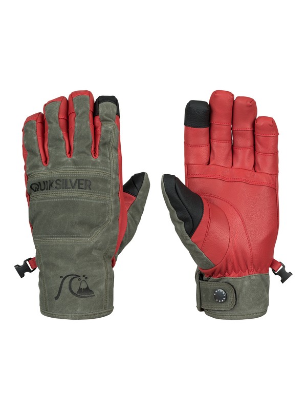 quiksilver, Alex Courtes Wildcat Gloves, FOREST NIGHT (csn0) 0 Alex Courtes Wildcat Gloves EQYHN03031 Quiksilver