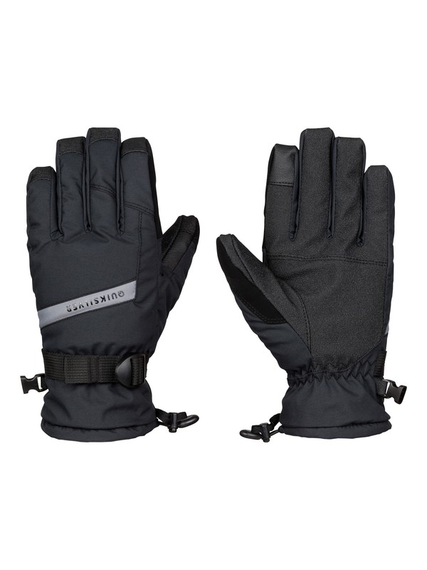 quiksilver, Mission - Snow Gloves, BLACK (kvj0) 0 Mission - Snow Gloves EQYHN03047 Quiksilver
