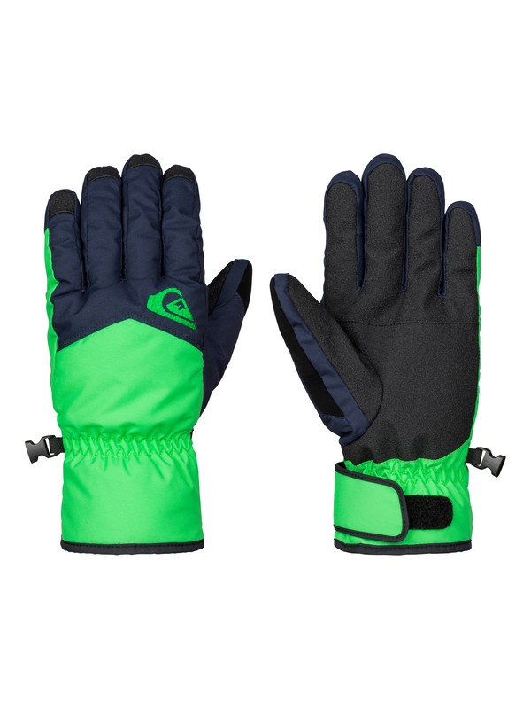 quiksilver, Сноубордические перчатки Cross, ANDEAN TOUCAN (glq0) 0 Сноубордические перчатки Cross Зеленый EQYHN03051 Quiksilver