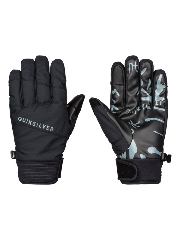 quiksilver, Method Gloves, BLACK (kvj0) 0 Method Gloves EQYHN03054 Quiksilver