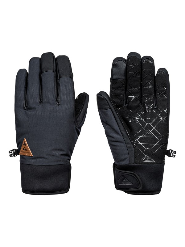 quiksilver, Method Snowboard/Ski Gloves, BLACK (kvj0) 0 Method Snowboard/Ski Gloves EQYHN03082 Quiksilver