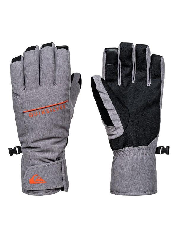 quiksilver, Freefall - Gants de snowboard/ski, GREY HEATHER (kpgh) 0 Freefall - Gants de snowboard/ski EQYHN03083 Quiksilver