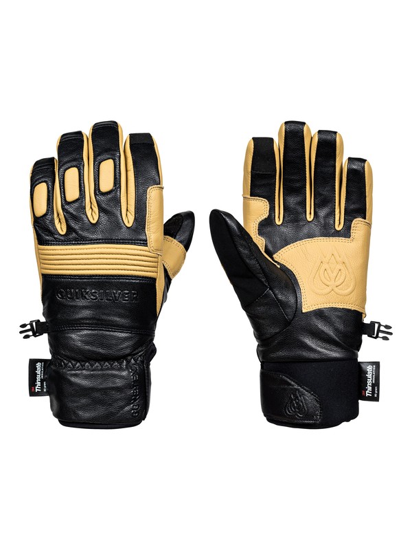 quiksilver, TR Natural GORE-TEX® - Snowboard/Ski Gloves, BLACK (kvj0) 0 TR Natural GORE-TEX® - Snowboard/Ski Gloves Black EQYHN03091 Quiksilver