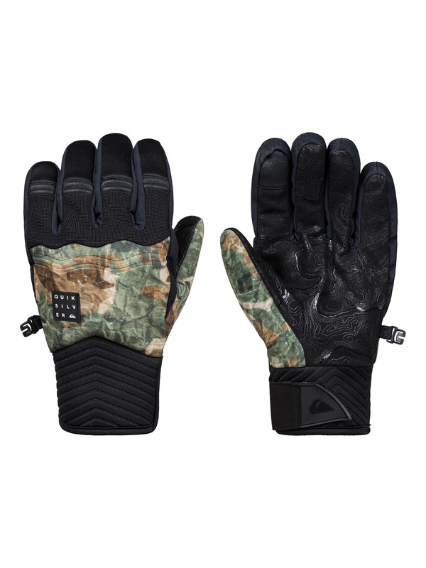 quiksilver, Method Snowboard/Ski Gloves, GRAPE LEAF_TANENBAUM (cre2) 0 Method Snowboard/Ski Gloves Brown EQYHN03108 Quiksilver