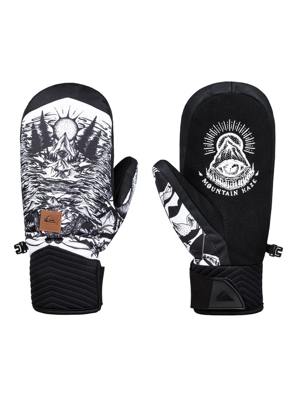 quiksilver, Method - Ski-/Snowboardhandschuhe für Männer, WHITE_SNOW MISTERY GLOVE (wbk6) 0 Method - Ski-/Snowboardhandschuhe für Männer Weiss EQYHN03109 Quiksilver