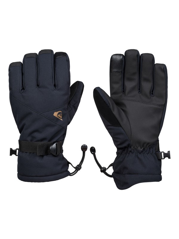 quiksilver, Mission Snowboard/Ski Gloves, BLACK (kvj0) 0 Mission Snowboard/Ski Gloves Black EQYHN03111 Quiksilver