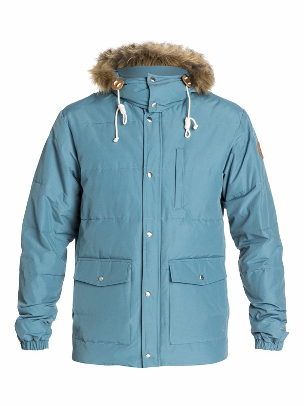 quiksilver, Belmore Jacket, BLUESTONE (bmc0) 0 Belmore Jacket EQYJK03008 Quiksilver