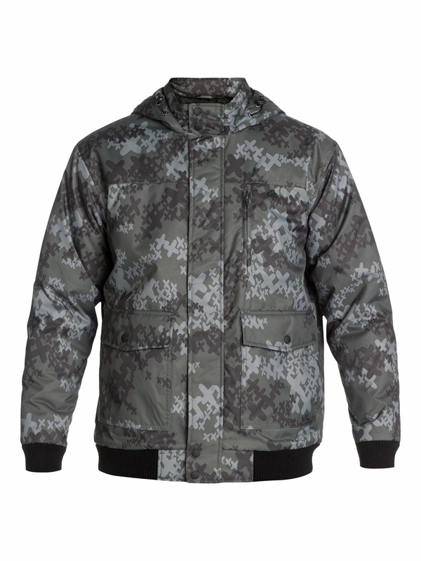 quiksilver, Corwall Print, CAMO DARK CHARCOAL (kta6) 0 Corwall Print EQYJK03020 Quiksilver