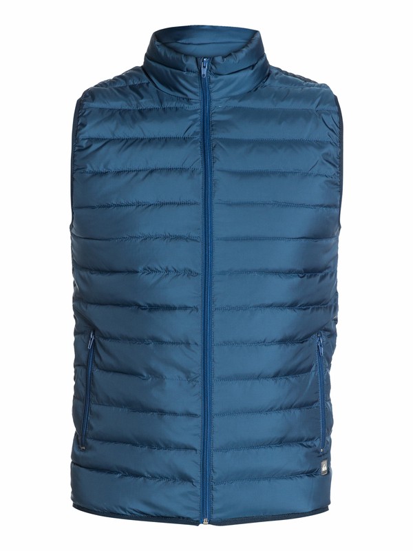 quiksilver, Scaly Gilet, WASHED NAVY (brq0) 0 Scaly Gilet EQYJK03025 Quiksilver