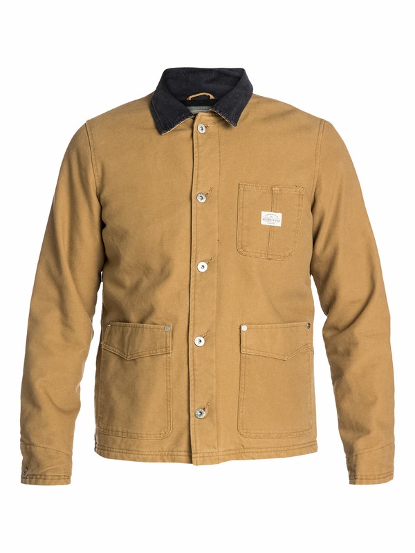 quiksilver, Carswell Jacket, BRITISH KHAKI (cne0) 0 Carswell Jacket EQYJK03028 Quiksilver