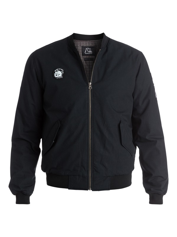 quiksilver, Shark Bait Bomber, ANTHRACITE (kvj0) 0 Shark Bait Bomber EQYJK03098 Quiksilver
