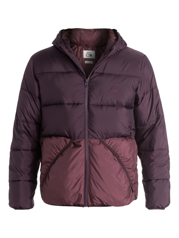 quiksilver, Baran - Doudoune, PLUM PERFECT (psn0) 0 Baran - Doudoune EQYJK03109 Quiksilver