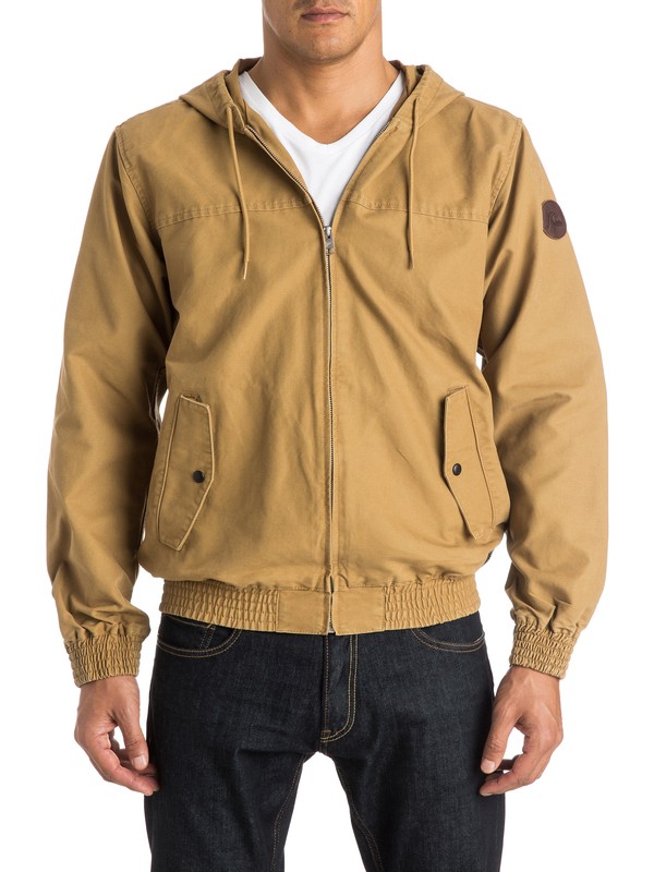 quiksilver, Unlined Brooks - Chaqueta, CUMIN (cnd0) 0 Unlined Brooks - Chaqueta EQYJK03161 Quiksilver
