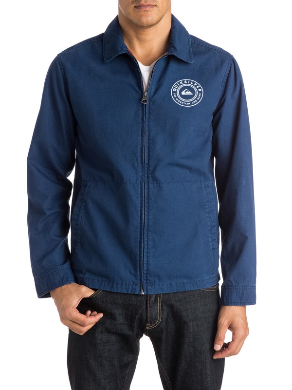 quiksilver, Shepton - Manteau, MEDIEVAL BLUE (bte0) 0 Shepton - Manteau EQYJK03163 Quiksilver
