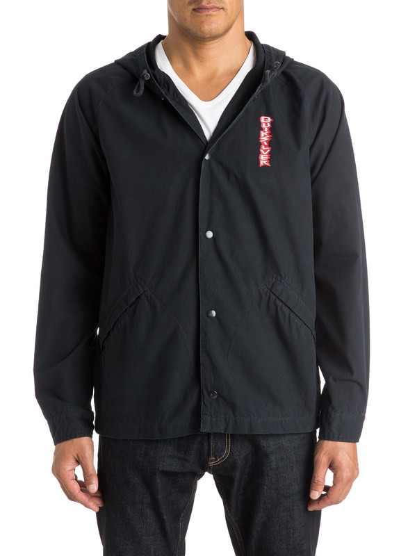 quiksilver, Gateway Coach - Coupe-vent, ANTHRACITE (kvj0) 0 Gateway Coach - Coupe-vent EQYJK03165 Quiksilver