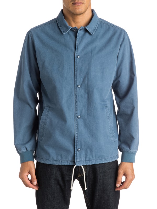 quiksilver, Spoilt City Jacket, DARK DENIM (brq0) 0 Spoilt City Jacket EQYJK03168 Quiksilver