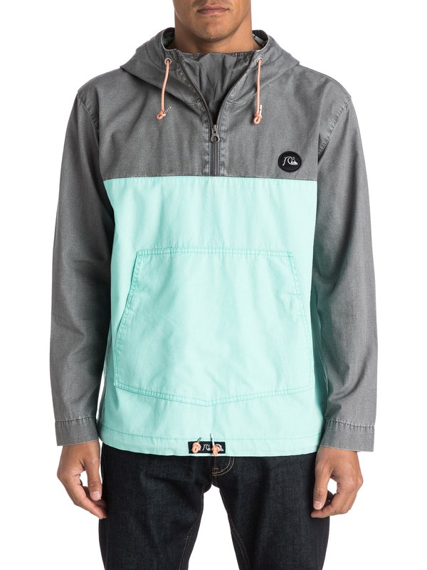 quiksilver, Surf Jacket Windbreaker, CASTLEROCK (kpv0) 0 Surf Jacket Windbreaker EQYJK03169 Quiksilver