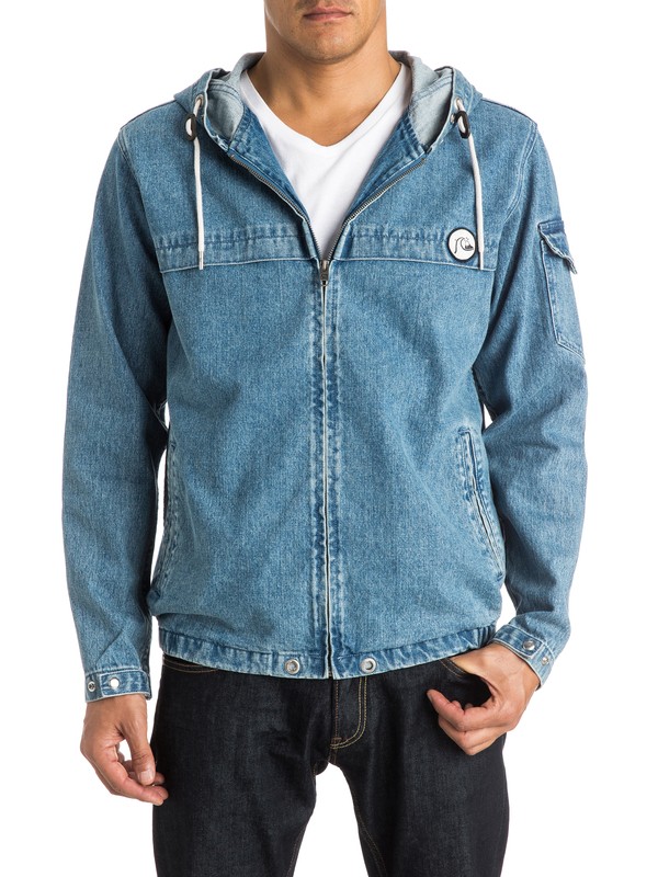 quiksilver, Denim Capsule - Veste en jean, BLUE SURF (bhb0) 0 Denim Capsule - Veste en jean EQYJK03181 Quiksilver