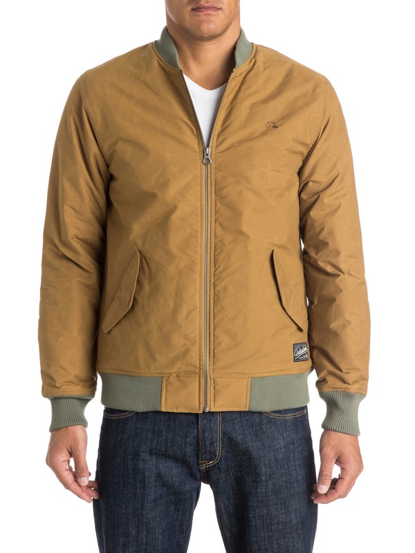 quiksilver, Hamiliton Bomber, DULL GOLD (cne0) 0 Hamiliton Bomber EQYJK03189 Quiksilver