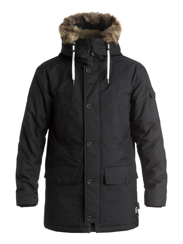 quiksilver, Ferris - Parka technique, ANTHRACITE (kvj0) 0 Ferris - Parka technique EQYJK03215 Quiksilver