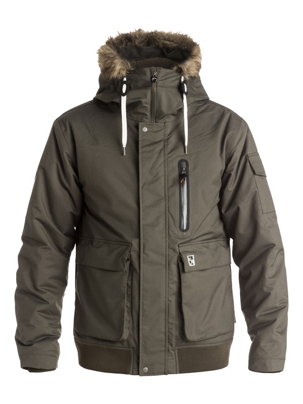 quiksilver, Arris - Chaqueta Técnica, BELUGA (kry0) 0 Arris - Chaqueta Técnica EQYJK03216 Quiksilver