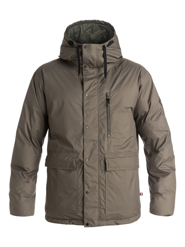 quiksilver, Role Reversible Insulator Jacket, BELUGA (kry0) 0 Role Reversible Insulator Jacket EQYJK03218 Quiksilver