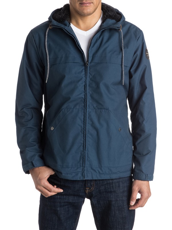 quiksilver, Wanna - Blouson à capuche, DARK DENIM (brq0) 0 Wanna - Blouson à capuche EQYJK03227 Quiksilver