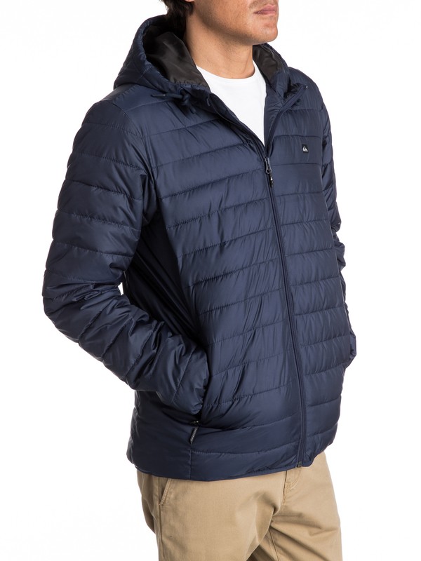 quiksilver, Everyday Scaly - Steppjacke mit Kapuze für Männer, NAVY BLAZER (byj0) 0 Everyday Scaly - Steppjacke mit Kapuze für Männer Blau EQYJK03234 Quiksilver