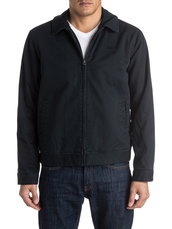 quiksilver, Everyday Billy Harrington Jacket, BLACK (kvj0) 0 Everyday Billy Harrington Jacket EQYJK03235 Quiksilver
