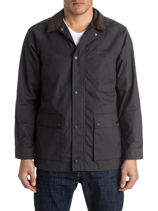 quiksilver, Full Ban Wax Jacket, TARMAC (kta0) 0 Full Ban Wax Jacket EQYJK03252 Quiksilver