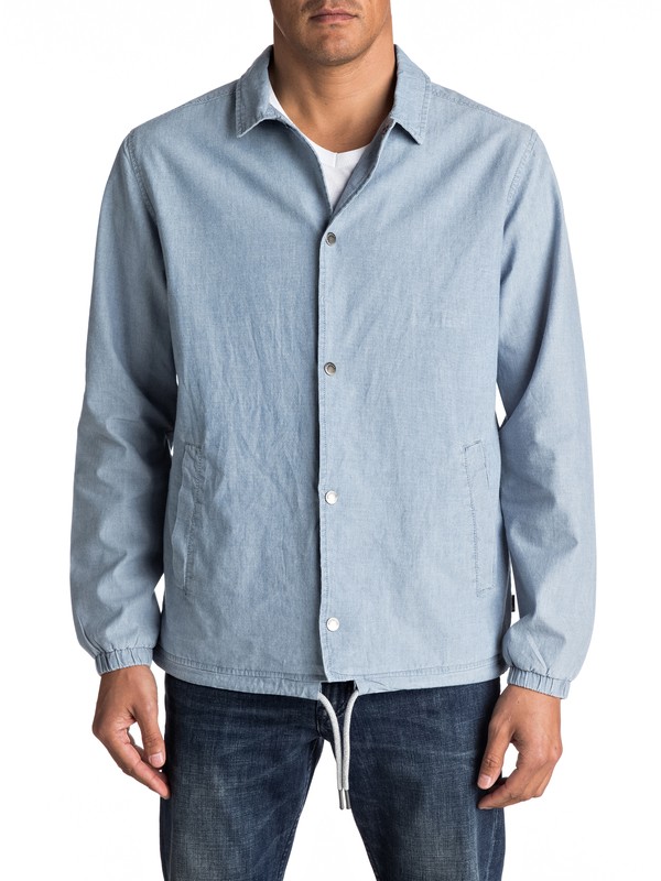 quiksilver, Gage Dubs - Giacca coach, USED BLUE (xbbw) 0 Gage Dubs - Giacca coach Blue EQYJK03289 Quiksilver