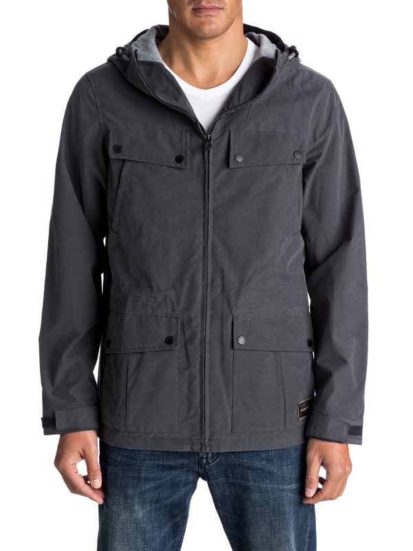 quiksilver, Clover Daze - Giacca in blocco di colore, TARMAC (kta0) 0 Clover Daze - Giacca in blocco di colore Black EQYJK03292 Quiksilver