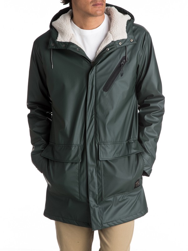 quiksilver, Mole Creek - Imperméable long pour Homme, URBAN GREY (krn0) 0 Mole Creek - Imperméable long pour Homme EQYJK03350 Quiksilver