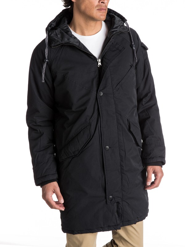 quiksilver, Kayapa - Parka longue déperlante, BLACK (kvj0) 0 Kayapa - Parka longue déperlante EQYJK03351 Quiksilver
