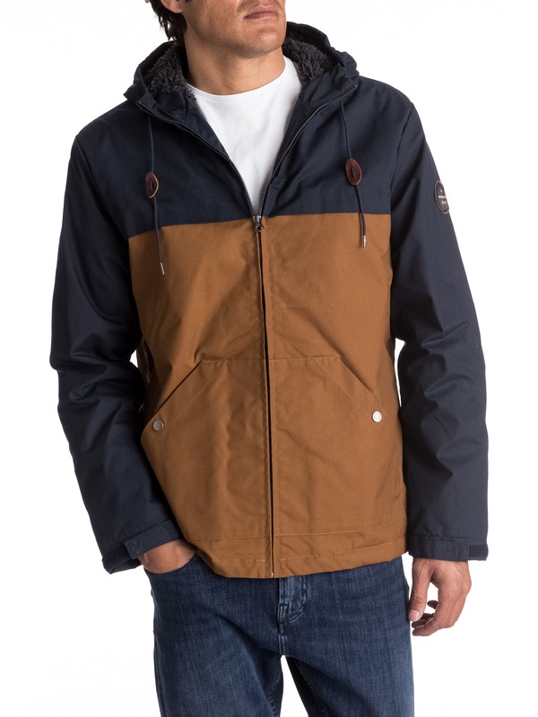 quiksilver, Wanna - Veste Imperméable, NAVY BLAZER (byj0) 0 Wanna - Veste Imperméable EQYJK03361 Quiksilver