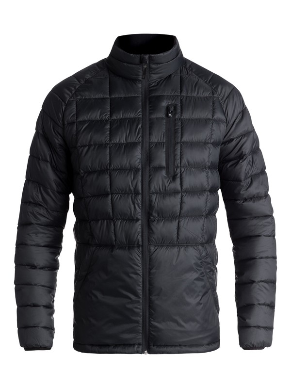 quiksilver, Release Waterproof Zip-Up Jacket, BLACK (kvj0) 0 Release Waterproof Zip-Up Jacket Black EQYJK03400 Quiksilver