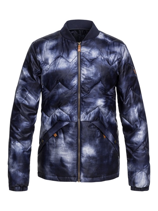 quiksilver, Cruiser - Water Resistant Insulator Jacket, DRESS BLUE_SIMPLE TEXTURE (btk3) 0 Cruiser - Water Resistant Insulator Jacket EQYJK03402 Quiksilver