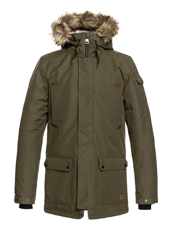 quiksilver, Парка Ferris, GRAPE LEAF (cre0) 0 Парка Ferris Коричневый EQYJK03408 Quiksilver