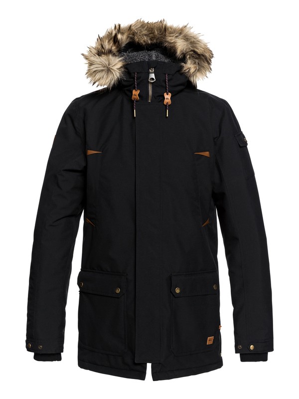 quiksilver, Парка Ferris, BLACK (kvj0) 0 Парка Ferris Черный EQYJK03408 Quiksilver