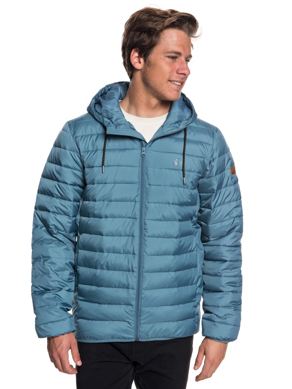 quiksilver, Куртка Scaly, TAPESTRY (bph0) 0 Куртка Scaly Синий EQYJK03418 Quiksilver