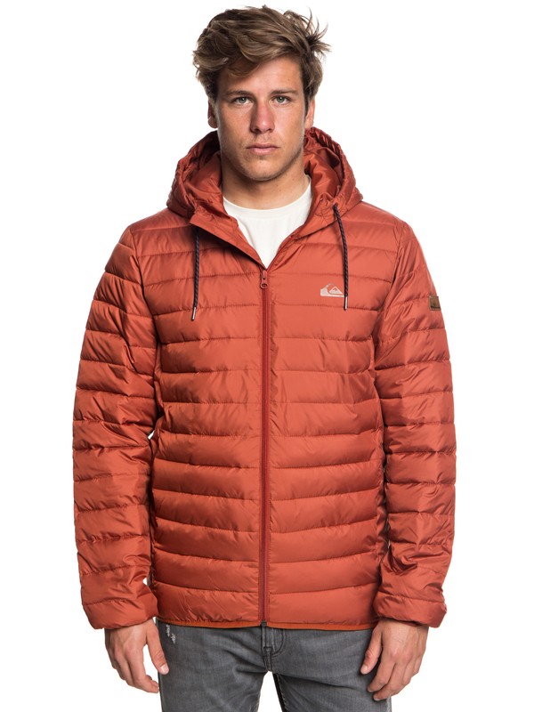 quiksilver, Куртка Scaly, BARN RED (rqj0) 0 Куртка Scaly Красный EQYJK03418 Quiksilver
